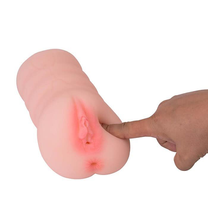 Double Holes Realistic Vagina Masturbator Pocket Pussy - Image 4