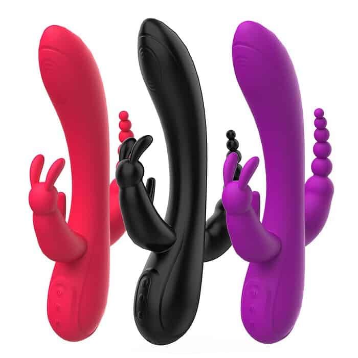 12 Speed Double Ended Rabbit G-spot Vibrator - Image 10