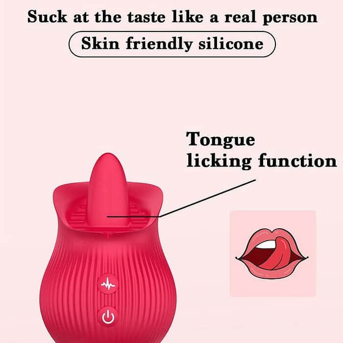 12 Frequency Clitoral Sucking Rose Vibrator - Image 19