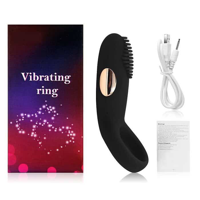 Penis Ring Multifrequency Vibrating Cock Ring - Image 2