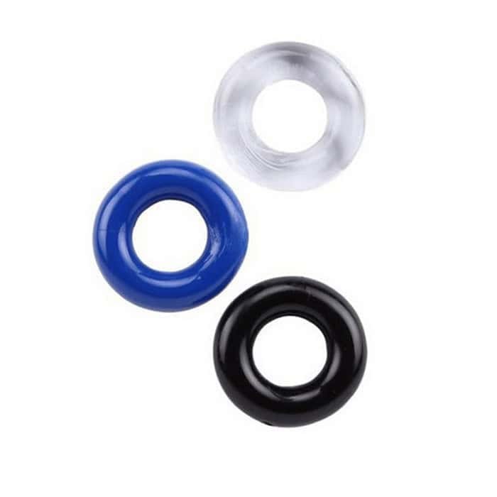 3 PCS Silicone Delay Ejaculation Rings - Image 2