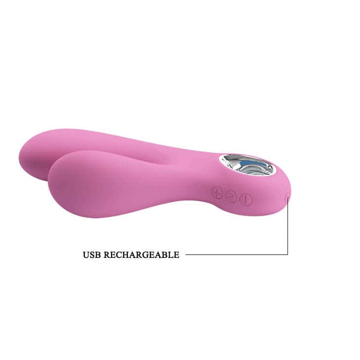 Wholesale 7-Function Vibration USB Rechargeable Rabbit Vibrator