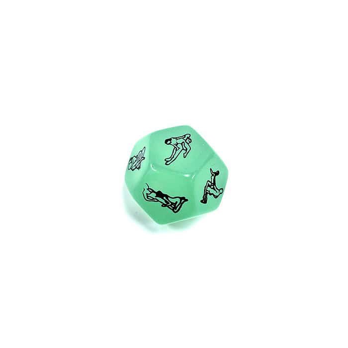 Fluorescence 12 Sided Sex Dice Couples Game - Image 6