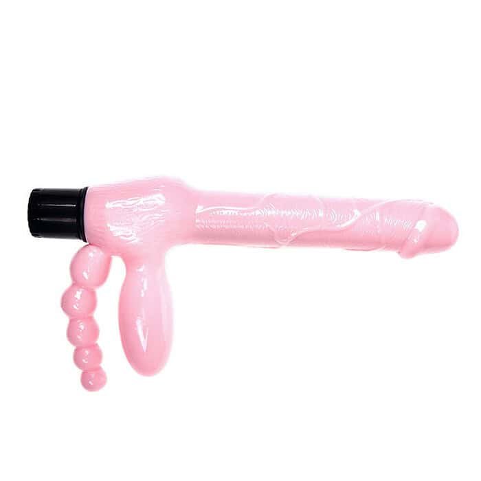 Vibrating Strapless Strap On Delivers Dildos - Image 3