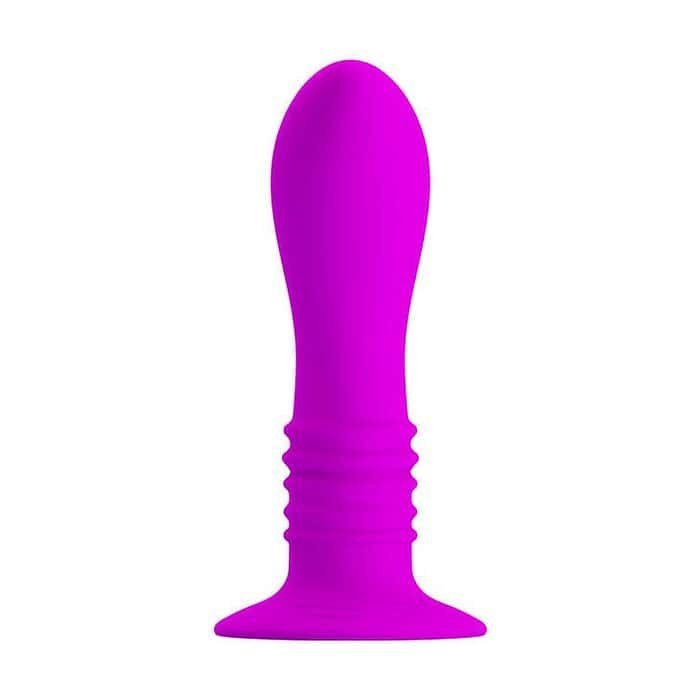 10 Speed Vibrating Suction Base Anal Plug Dildo - Image 3