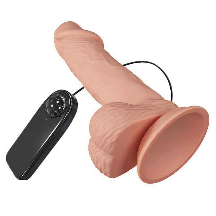 906807be339085c7 7.6 Inch Realistic Huge Vibrating Dildo - Image 4