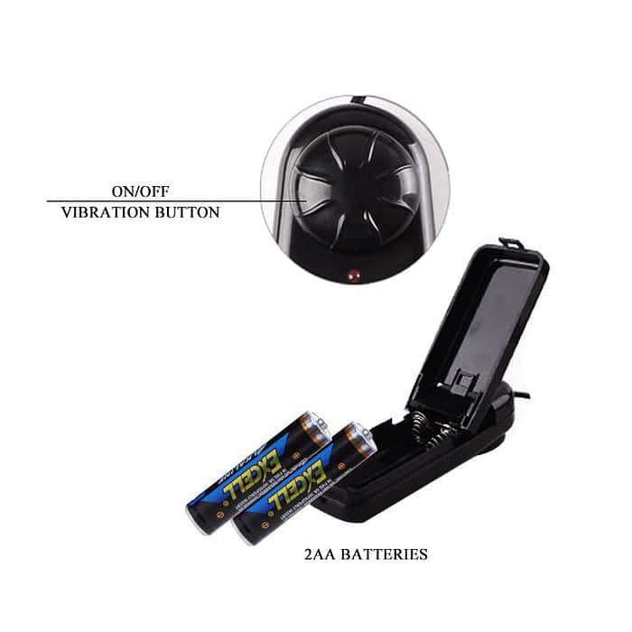 Vibrating Realistic Strap-on Dildo - Image 4