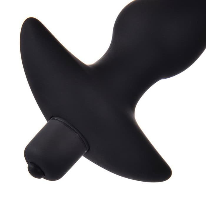 Silicone Vibrating Anal Butt Beads Plug - Image 6