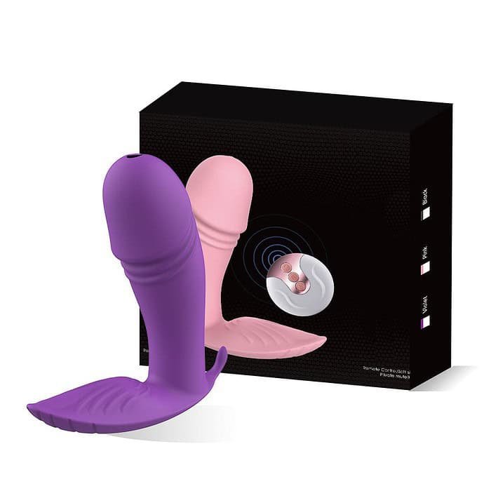 12 Speed Silicone Strap-on Vibrator - Image 9