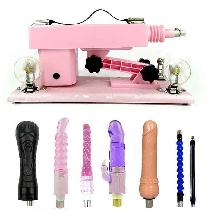 Extreme Pink Sex Machine Set - Image 1