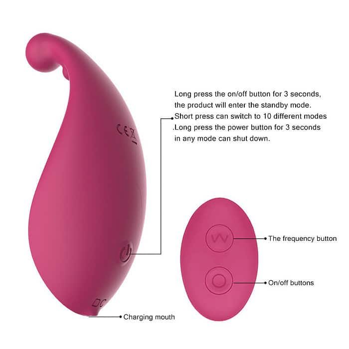 Charging Remote Invisible Clitoral Vibrator - Image 7