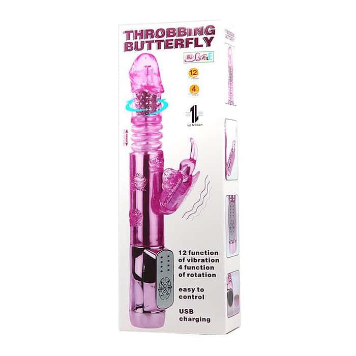 12 Speed Butterfly-shaped Rabbit Vibrator - Image 5