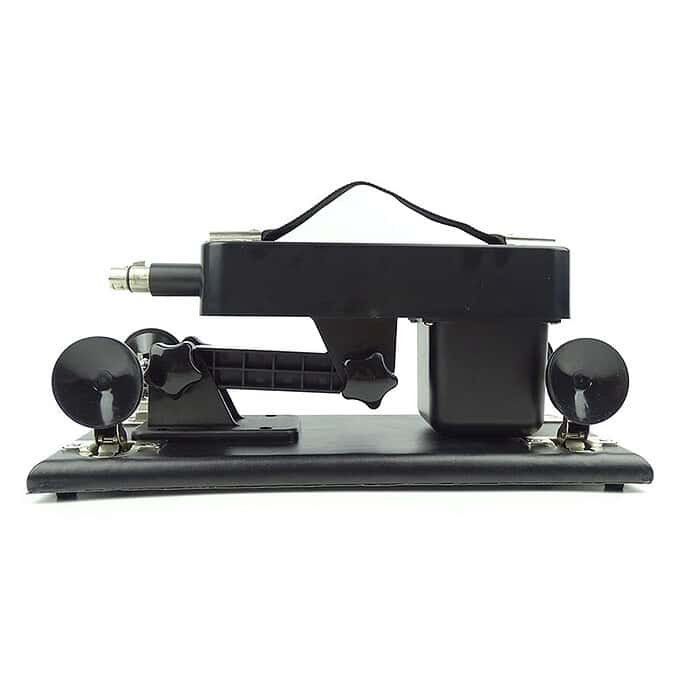 Adjustable Black Sex Machine with 6 Dildos - Image 21