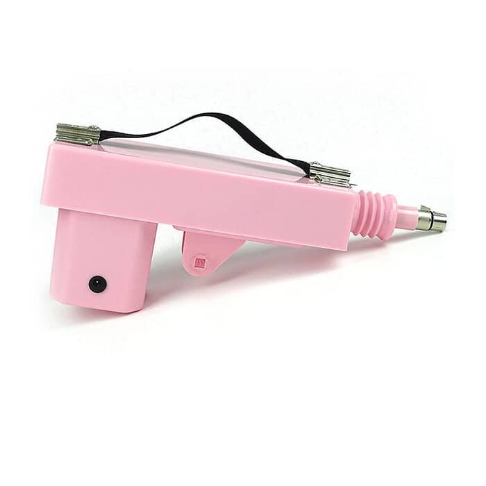 Adjustable Pink Sex Machine with 6 Dildos - Image 9