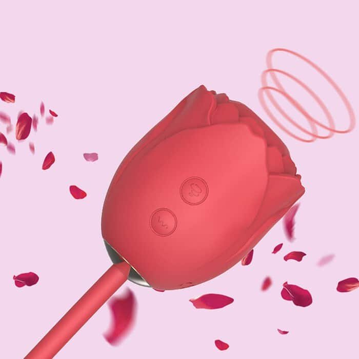 10 Speed Rose Clitoral Sucking Vibrator - Image 5