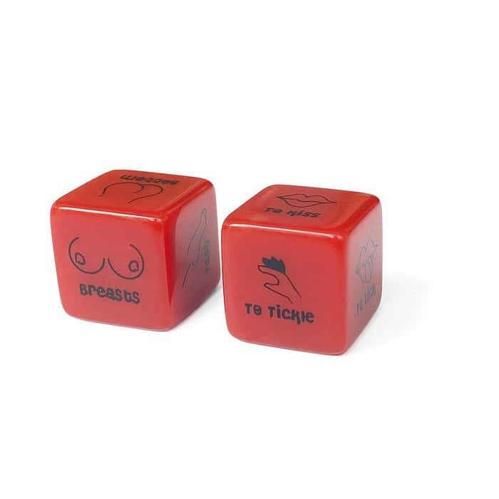 2 Pcs Set Red Sex Love Dice Toys - Image 3
