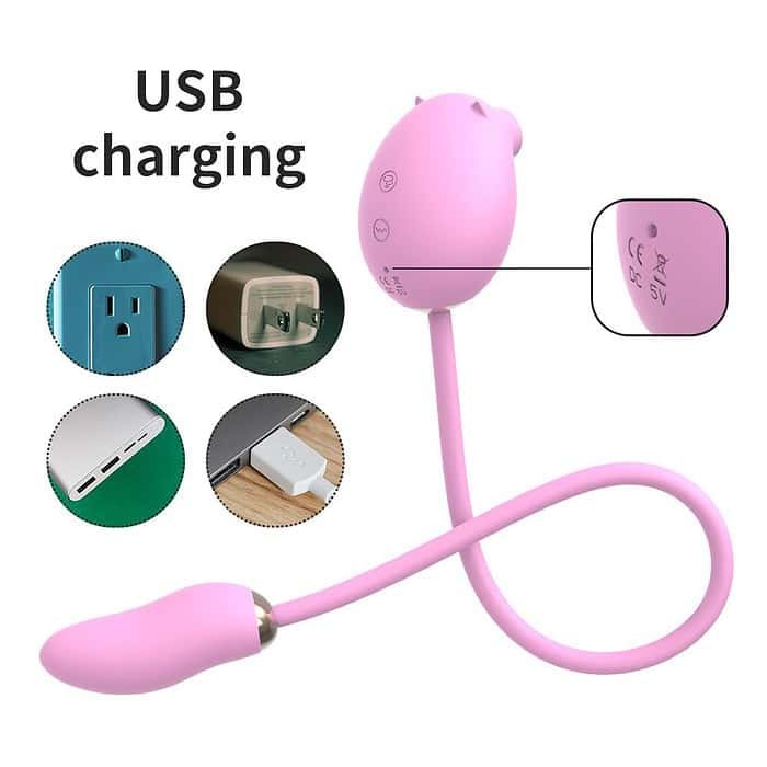 Double - Headed Sucking Clitoral Jump Egg - Image 6