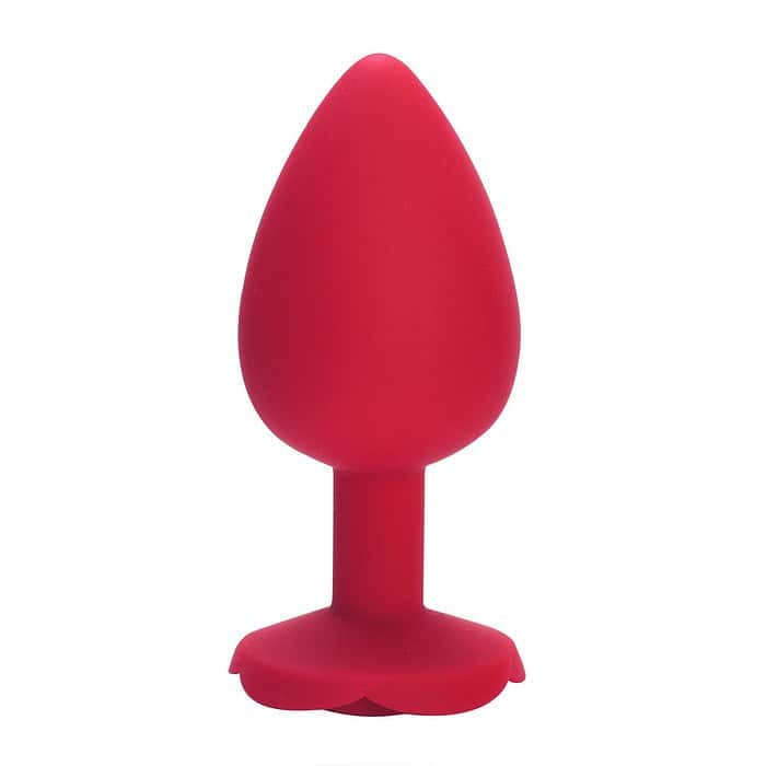 Rose Silicone Anal Plugs (L) - Image 6
