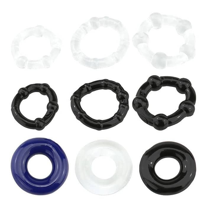 3 PCS Silicone Delay Ejaculation Rings - Image 6