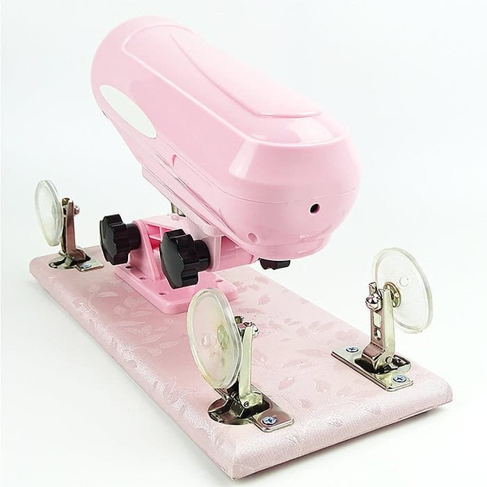 Automatic Pink Sex Machine with Attachment - Image 14