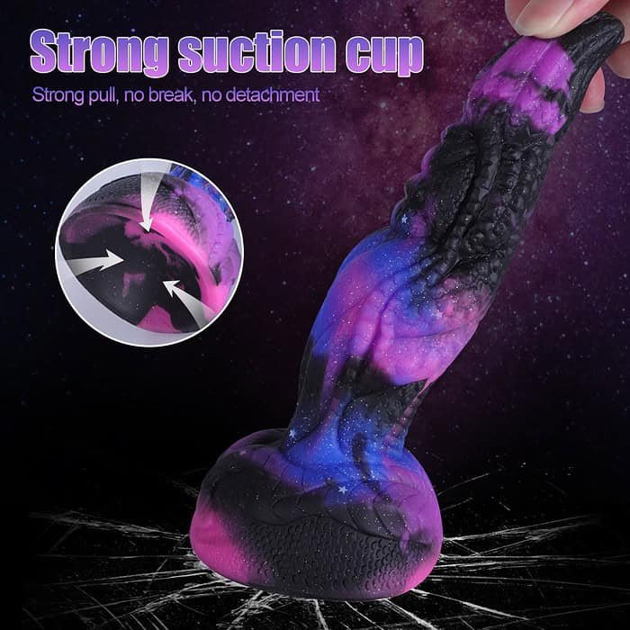 8.07'' Alien Dildo with Suction Cup - Image 4