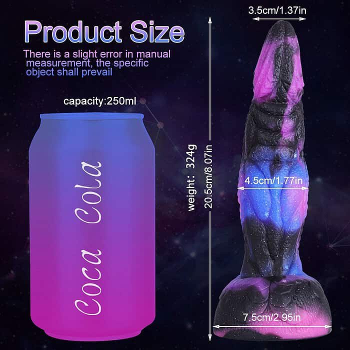8.07'' Alien Dildo with Suction Cup - Image 5