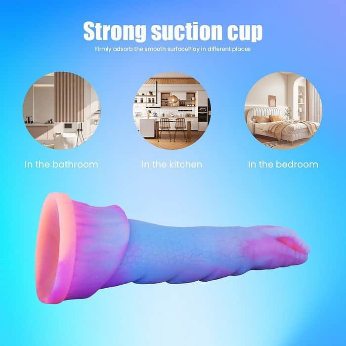 7.68'' Alien Dildo with Suction Cup - Image 6