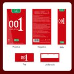 GJG 001 Series Ultra-Thin Zero Distance Natural Latex Rubber Condoms Red 10PCS - Image 7