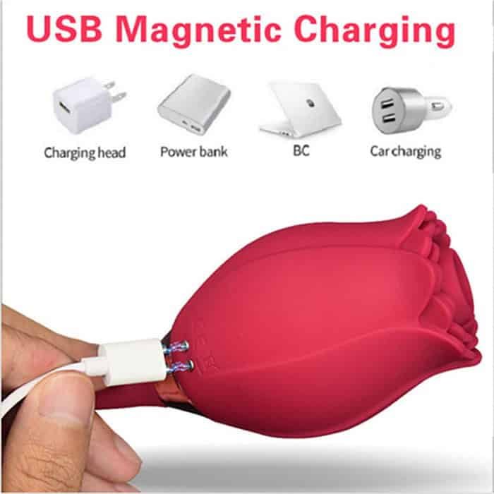 10 Frequency Clitoral Sucking Rose Jumping Egg - Image 6