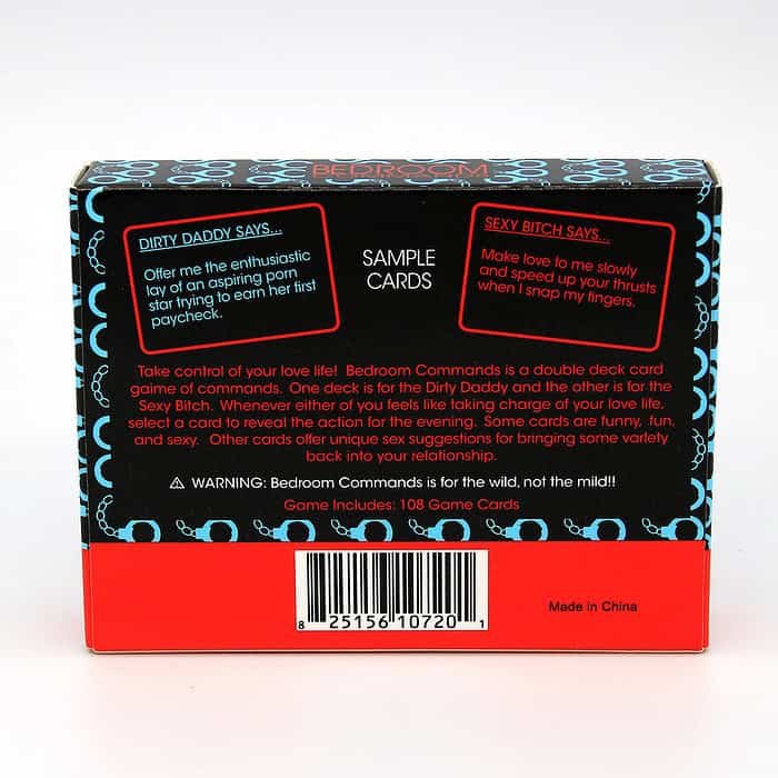 a08f6cd4067180d3 Bedroom Commands  Adult Fun Sex Card Game - Image 5