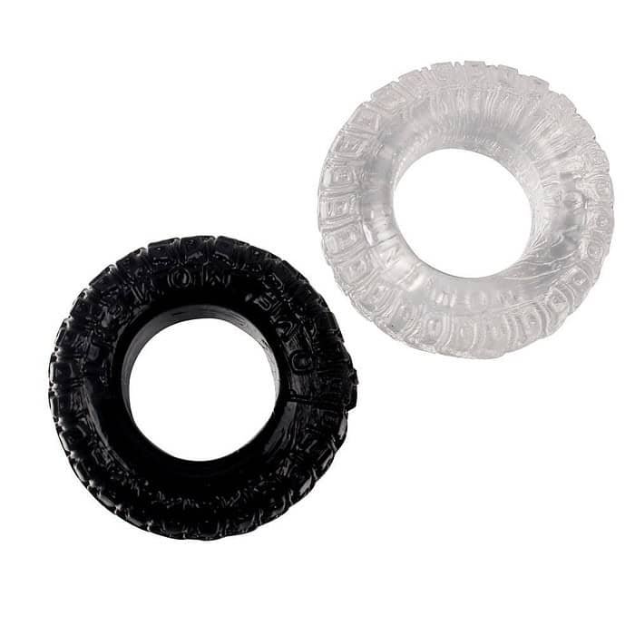 Tire Type Silicone Delay Ejaculation Cock Ring - Image 3