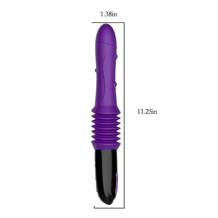 Automatic Telescopic Dildo Vibrator G-spot USB Rechargeable Adult Sex Toys - Image 12