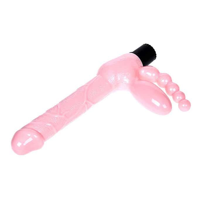 Vibrating Strapless Strap On Delivers Dildos - Image 4