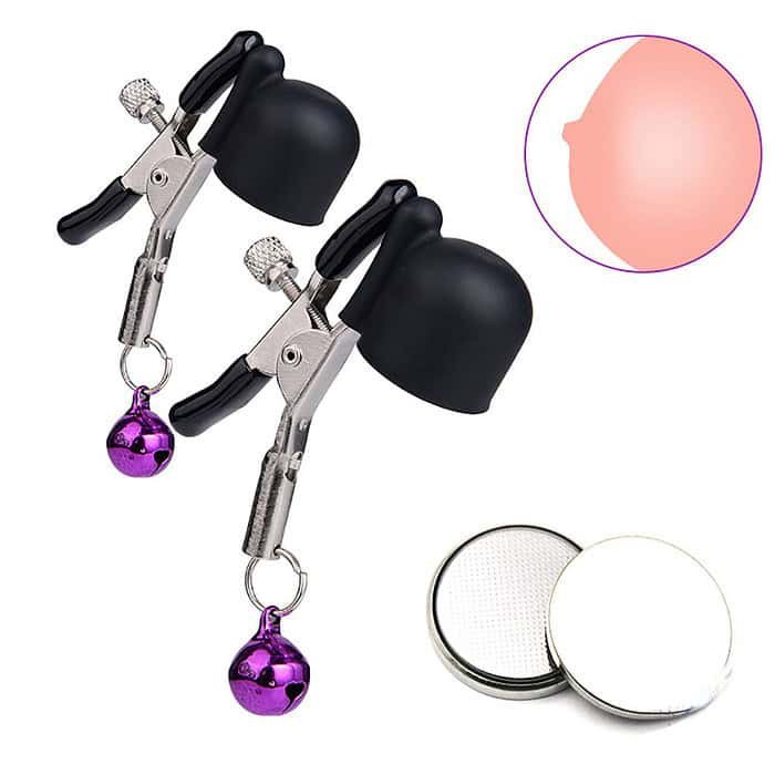 Vibrating Nipple Clamps Adjustable Flirting - Image 5