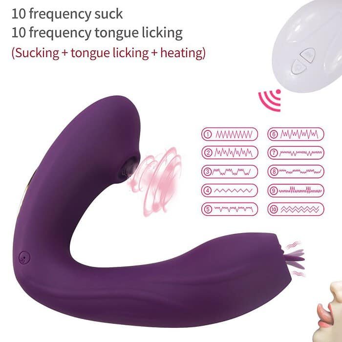 Wireless Remote Control Clitoral Sucking Jumpping Egg - Image 7
