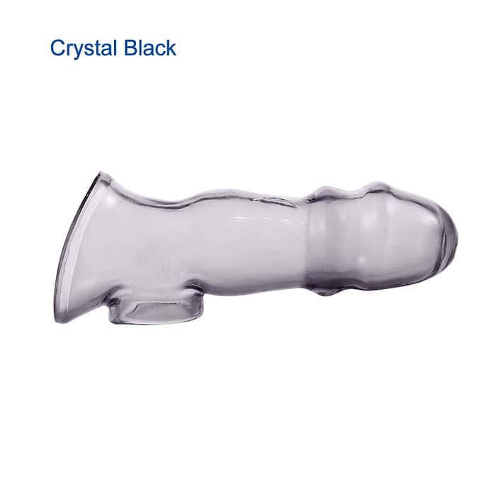 Male Penis Extension Crystal Condom - Image 4