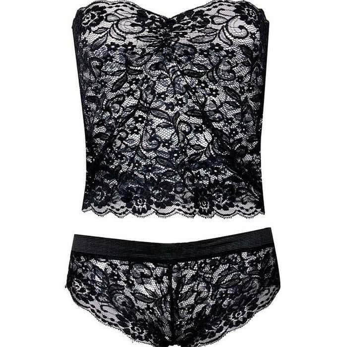 Lace Sexy Three-Point Underwear Set / Multi-Size - Image 5