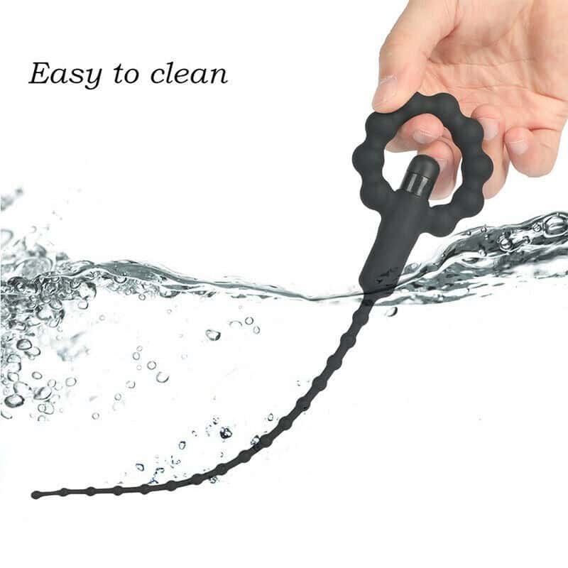 Penis Plug Vibrator Urethra Training Urethral Dilators Men Sex Toys 