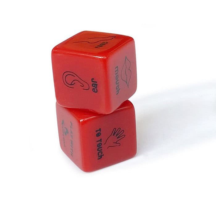 2 Pcs Set Red Sex Love Dice Toys - Image 4