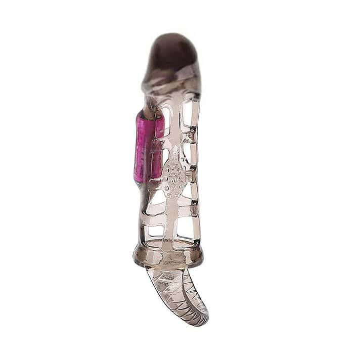 Vibrating Penis Extender With Cock Ring - Image 3