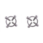 A pair of adjustable stainless steel milk rings - Image 6