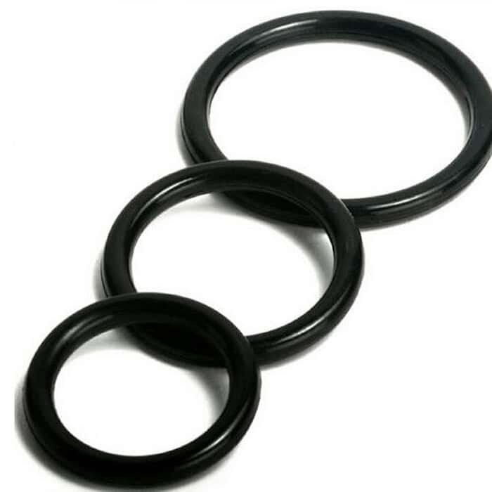 Silicone Penis Ring Triple Cock Ring - Image 4