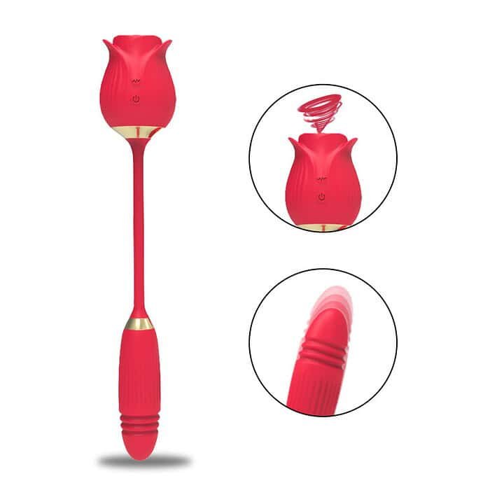 Rose Clitoral Sucking Jump Egg - Image 4