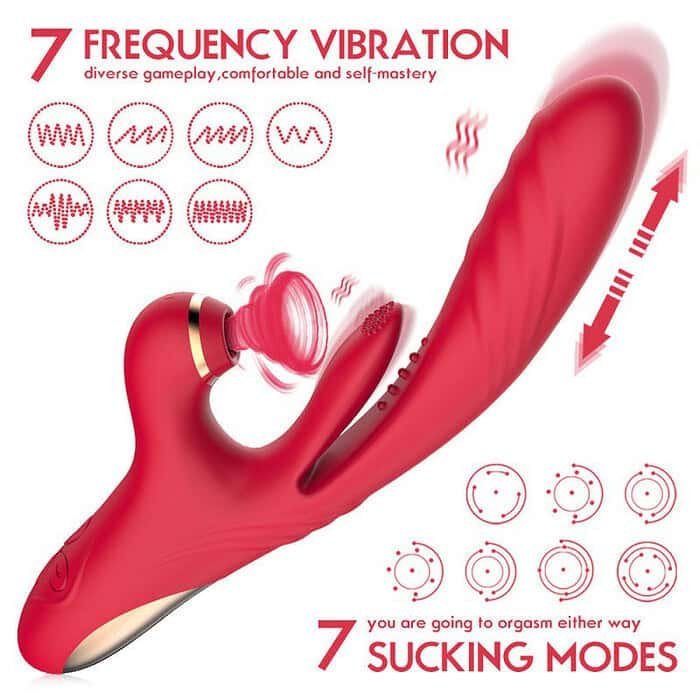 7 Frequency Modes Rabbit Vibrator - Image 4