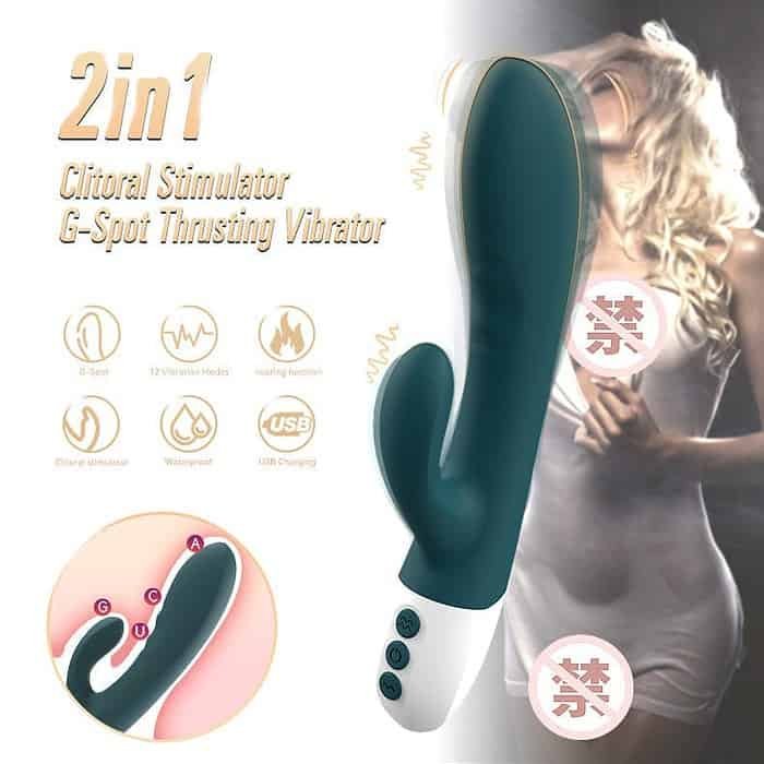 12 Frequency Double Rabbit Vibrator - Image 13