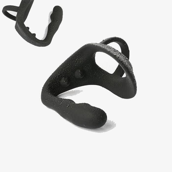Silicone Prostate Massager P Spot Butt Plug Cock Ring - Image 5
