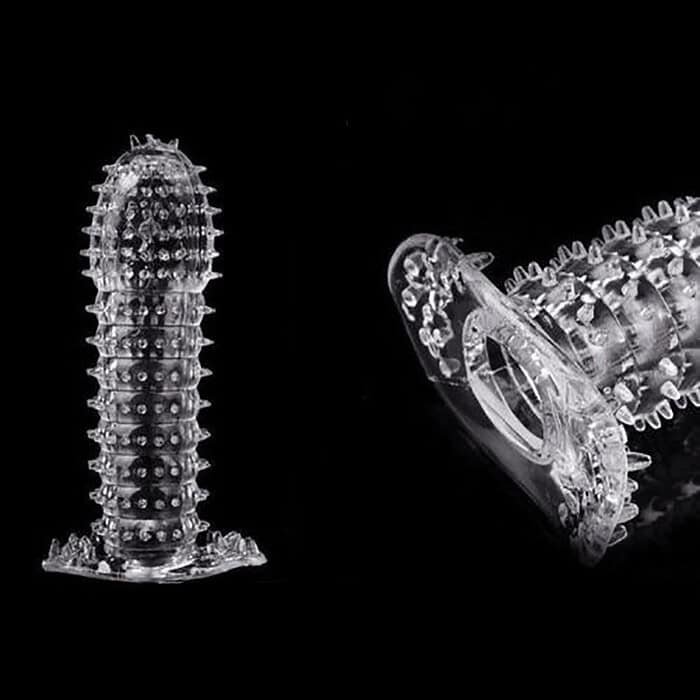 Stimulate Ejaculation Delay Penis Sleeve Reusable Condom - Image 4