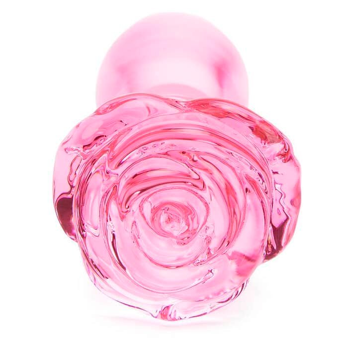 Rose Glass Sex Toys Dildo - Image 6
