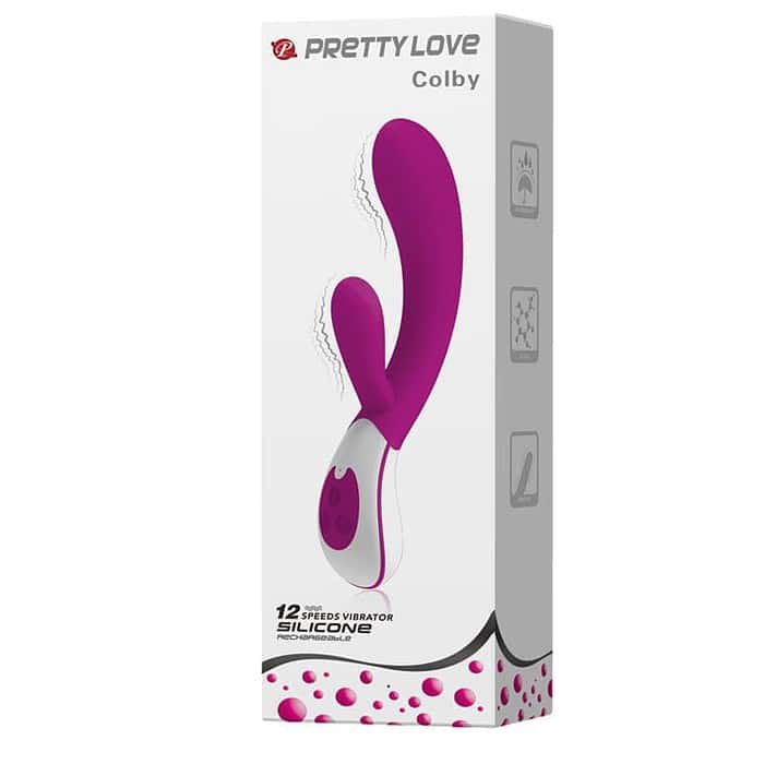12 Speed USB Rechargeable Vibrator In Purple - Image 4