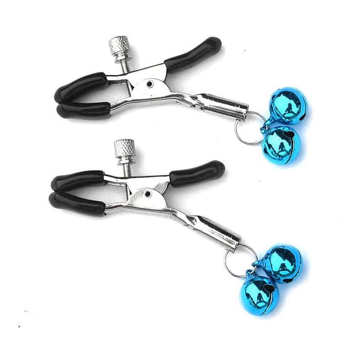 Metal Nipple Clamps Teasing Stimulates (2 bells) - Image 4